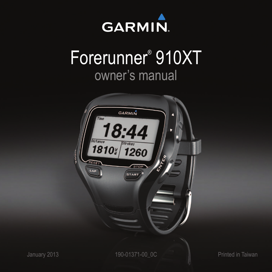 Garmin 910XT User Manual | 56 pages