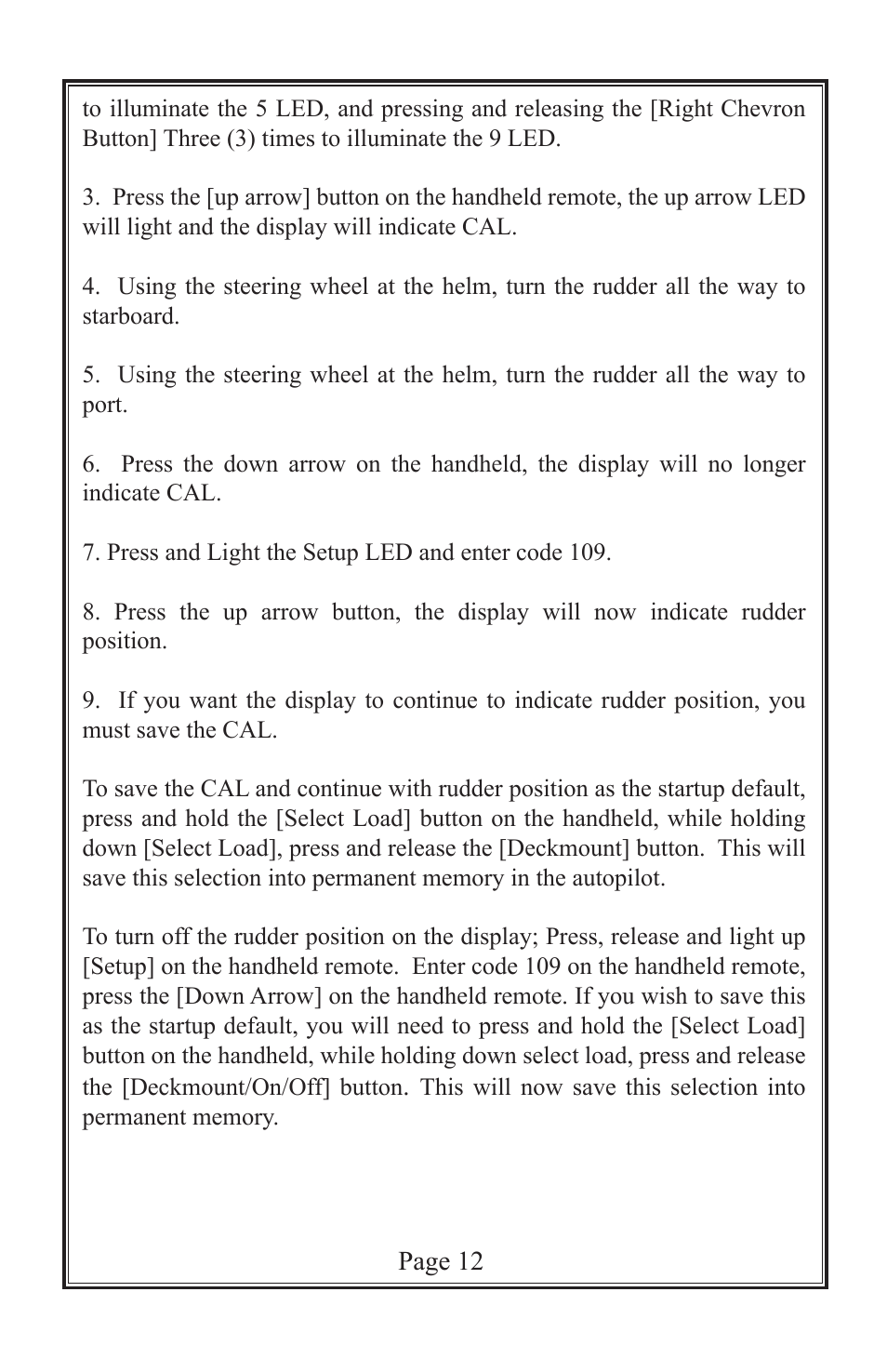 Garmin GLADIATOR TR-1 User Manual | Page 13 / 13