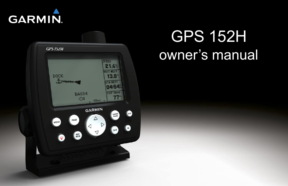 Garmin GPS 152H User Manual | 32 pages