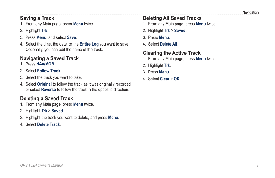 Garmin GPS 152H User Manual | Page 13 / 32
