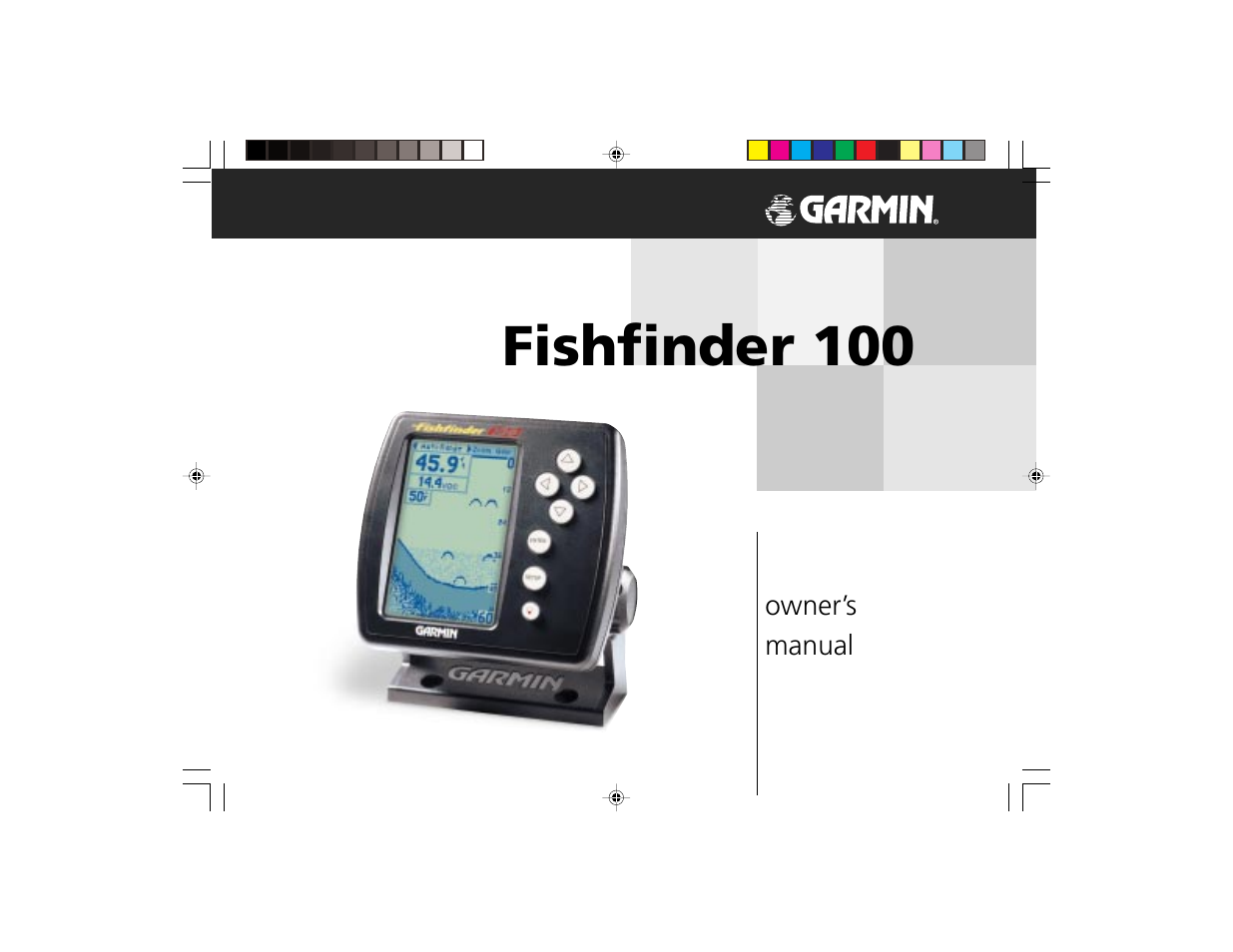 Garmin Fishfinder 100 User Manual | 49 pages