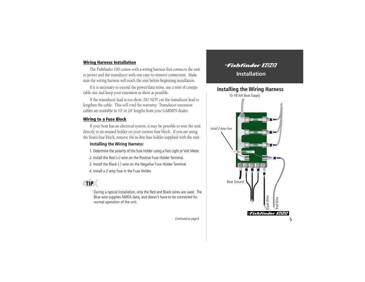 Garmin Fishfinder 100 User Manual | Page 13 / 49