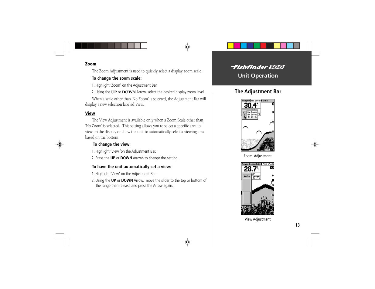 Garmin Fishfinder 100 User Manual | Page 21 / 49