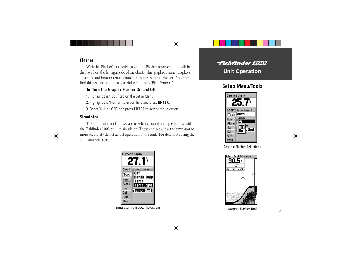 Garmin Fishfinder 100 User Manual | Page 27 / 49