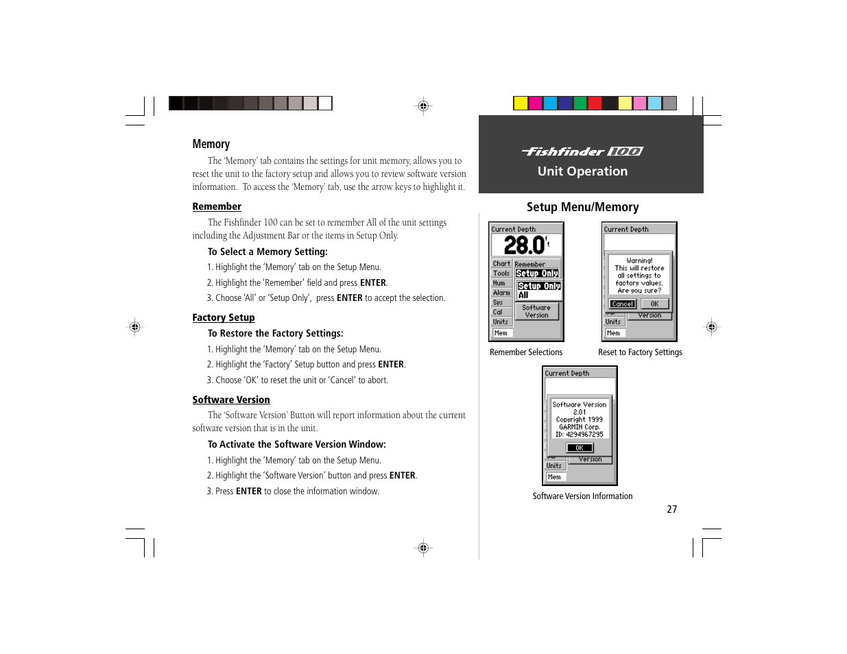 Garmin Fishfinder 100 User Manual | Page 35 / 49