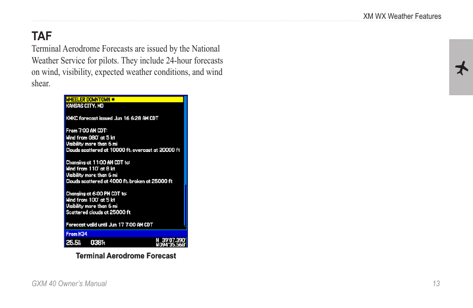 Garmin GXM 40 User Manual | Page 15 / 48