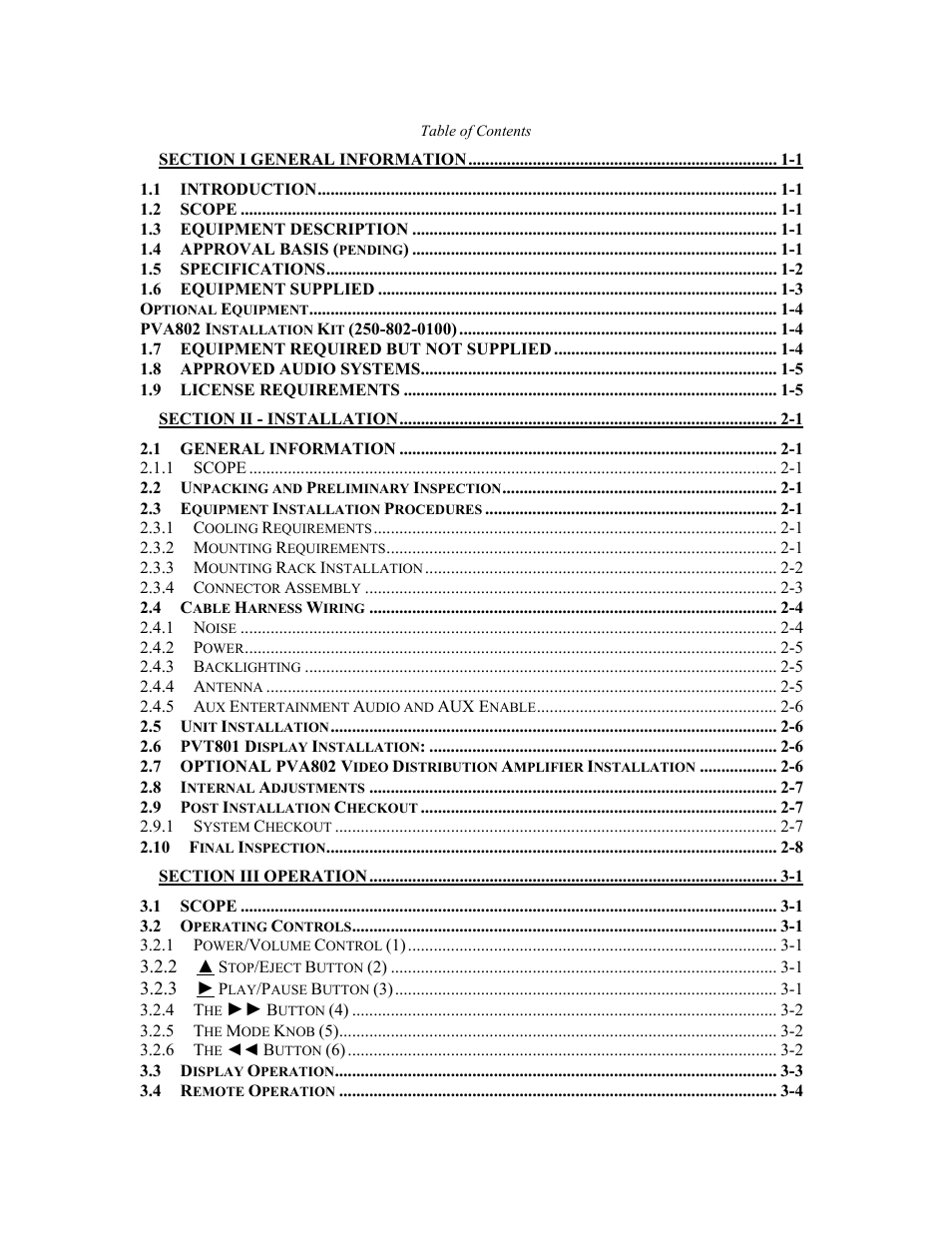 Garmin PAV80 User Manual | Page 2 / 36