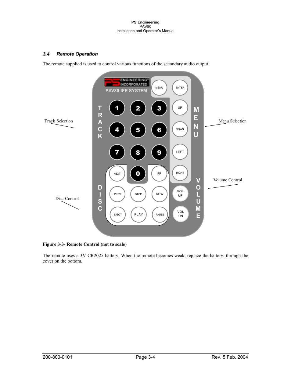 M e n u | Garmin PAV80 User Manual | Page 20 / 36