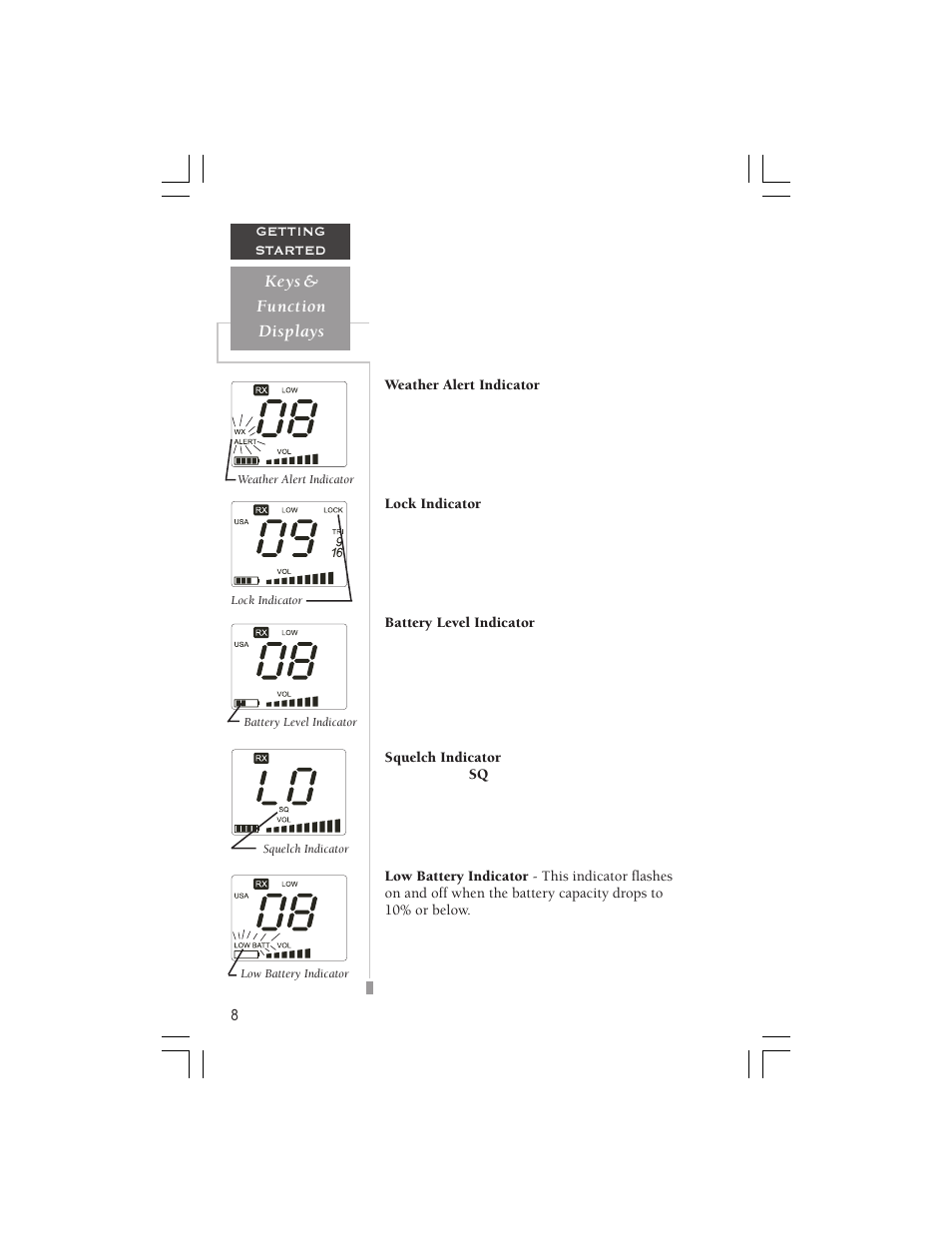 Garmin VHF 725 User Manual | Page 14 / 44