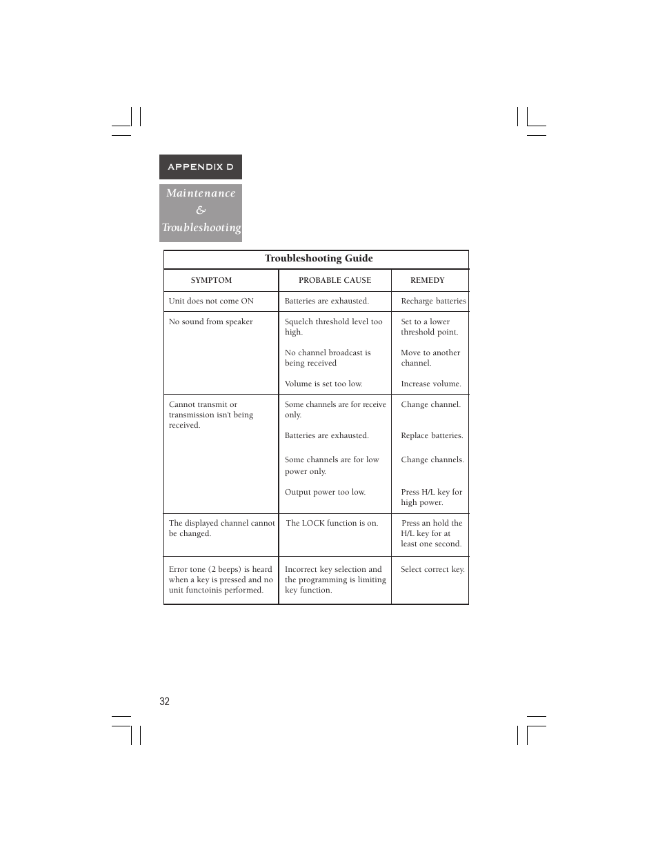 Garmin VHF 725 User Manual | Page 38 / 44