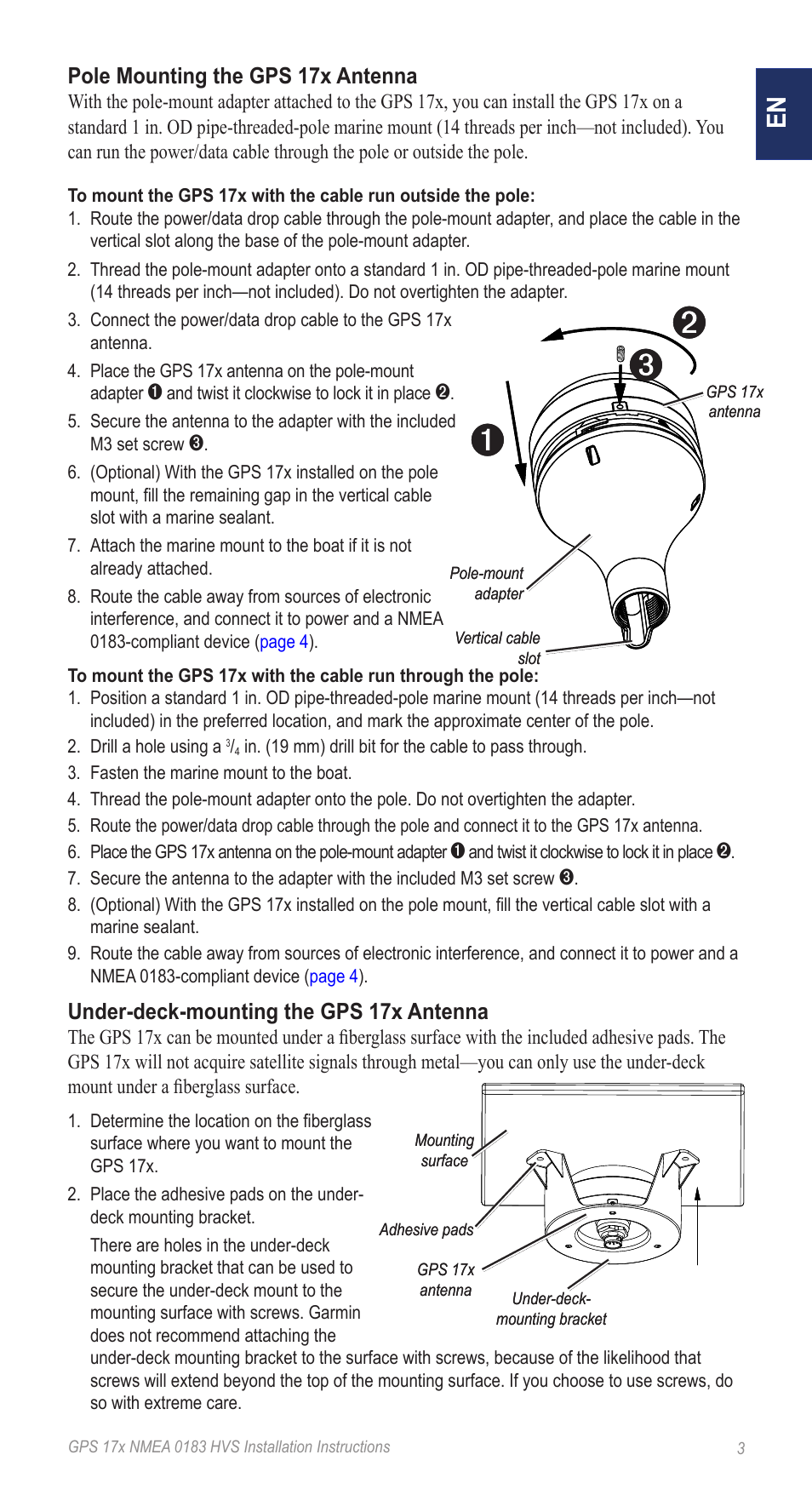 Garmin NMEA 0183 User Manual | Page 3 / 48