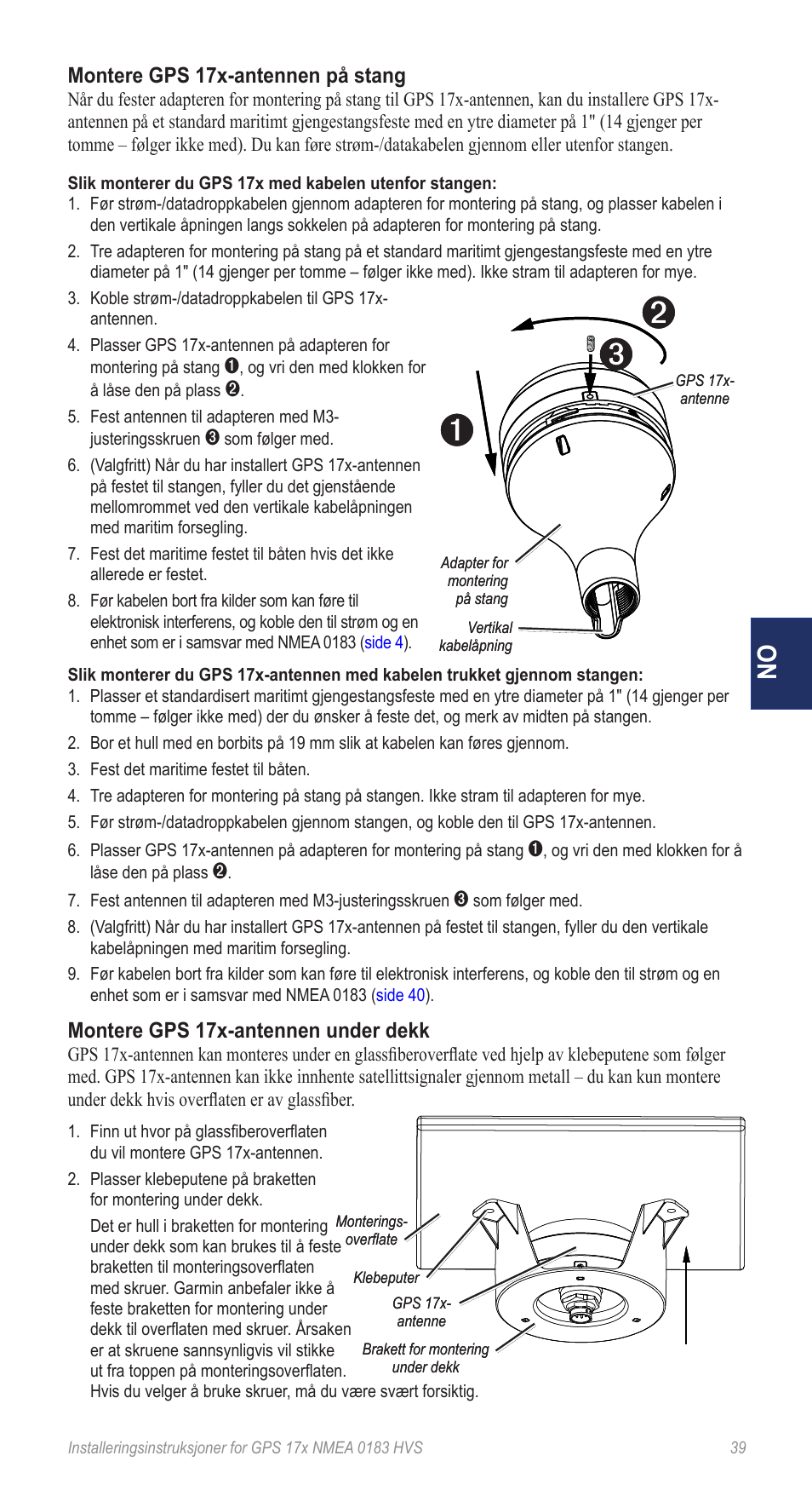 Garmin NMEA 0183 User Manual | Page 39 / 48