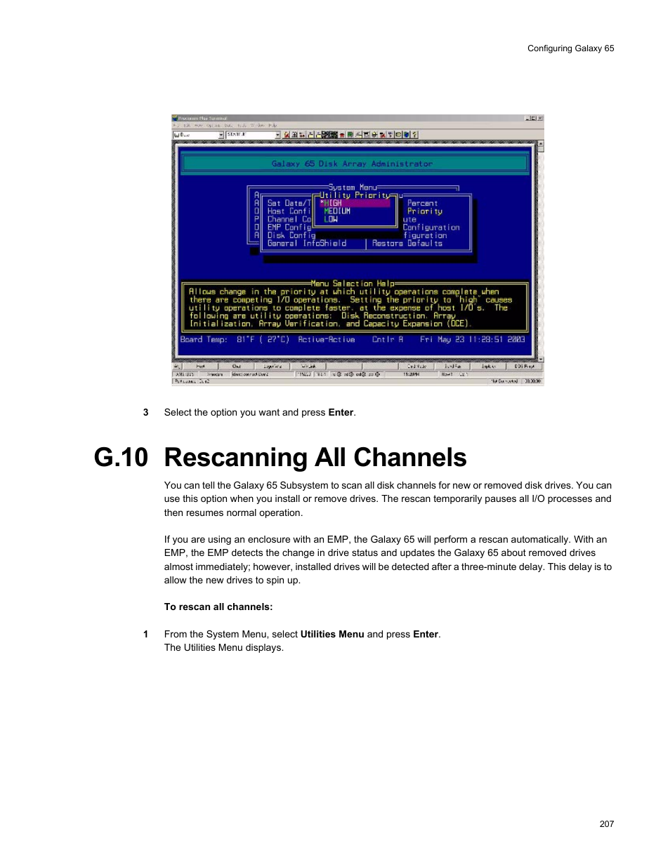 G.10 rescanning all channels | Galaxy Metal Gear 65 User Manual | Page 227 / 258