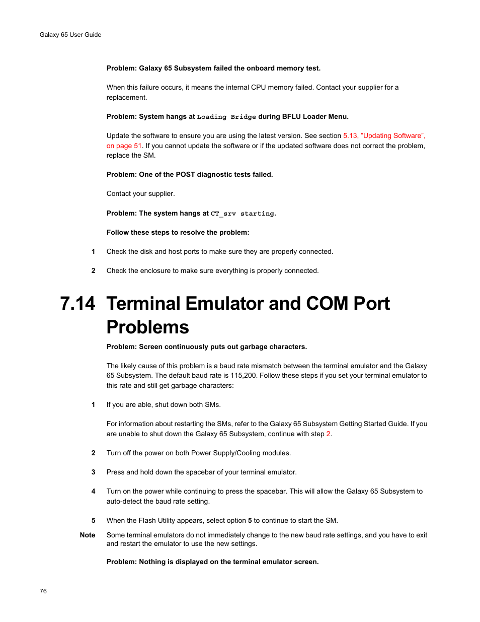 14 terminal emulator and com port problems | Galaxy Metal Gear 65 User Manual | Page 96 / 258