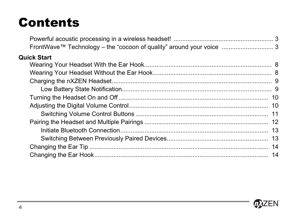GENNUM 5000 User Manual | Page 4 / 28