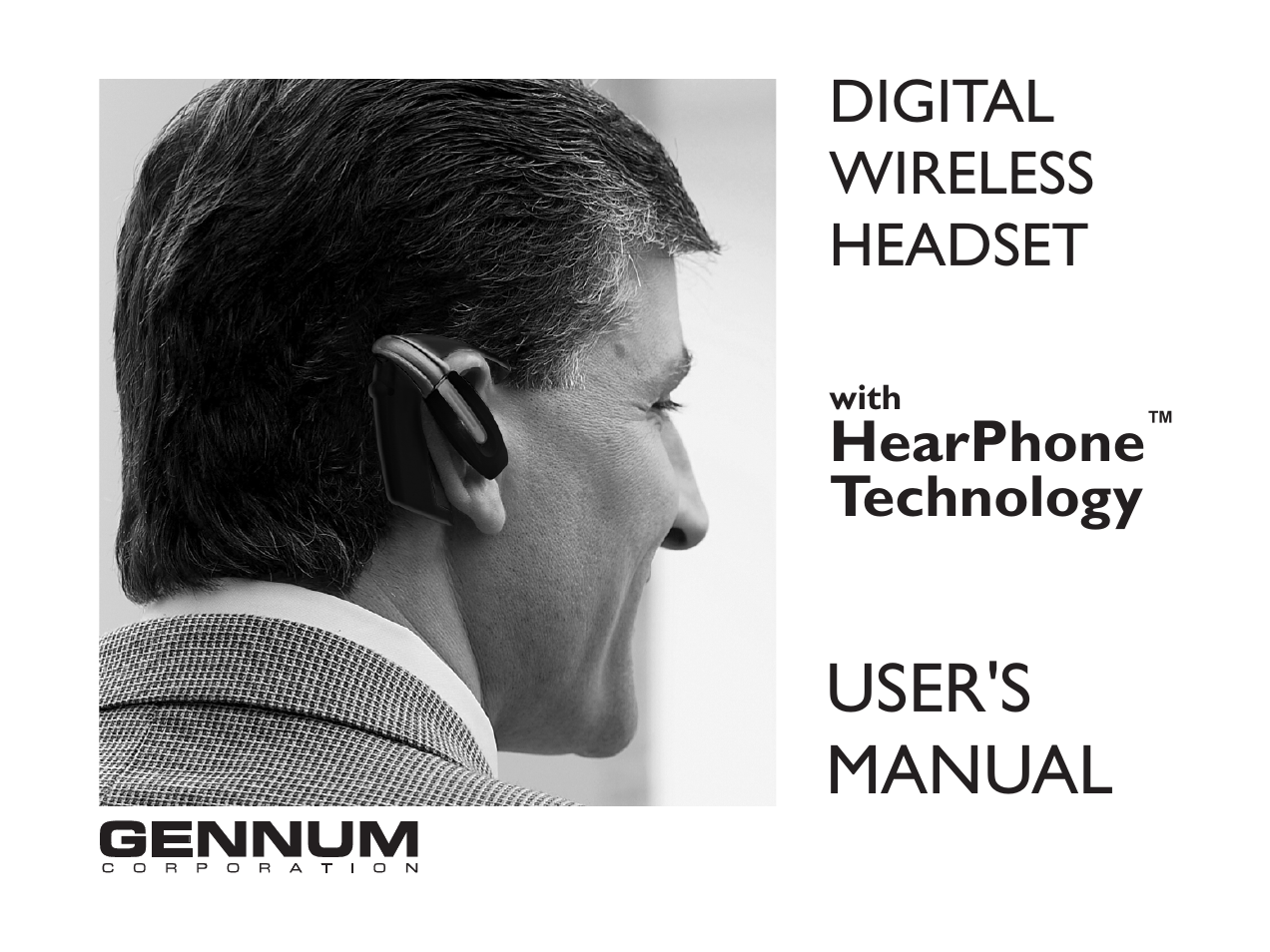 GENNUM DIGITAL WIRELESS HEADSET User Manual | 44 pages