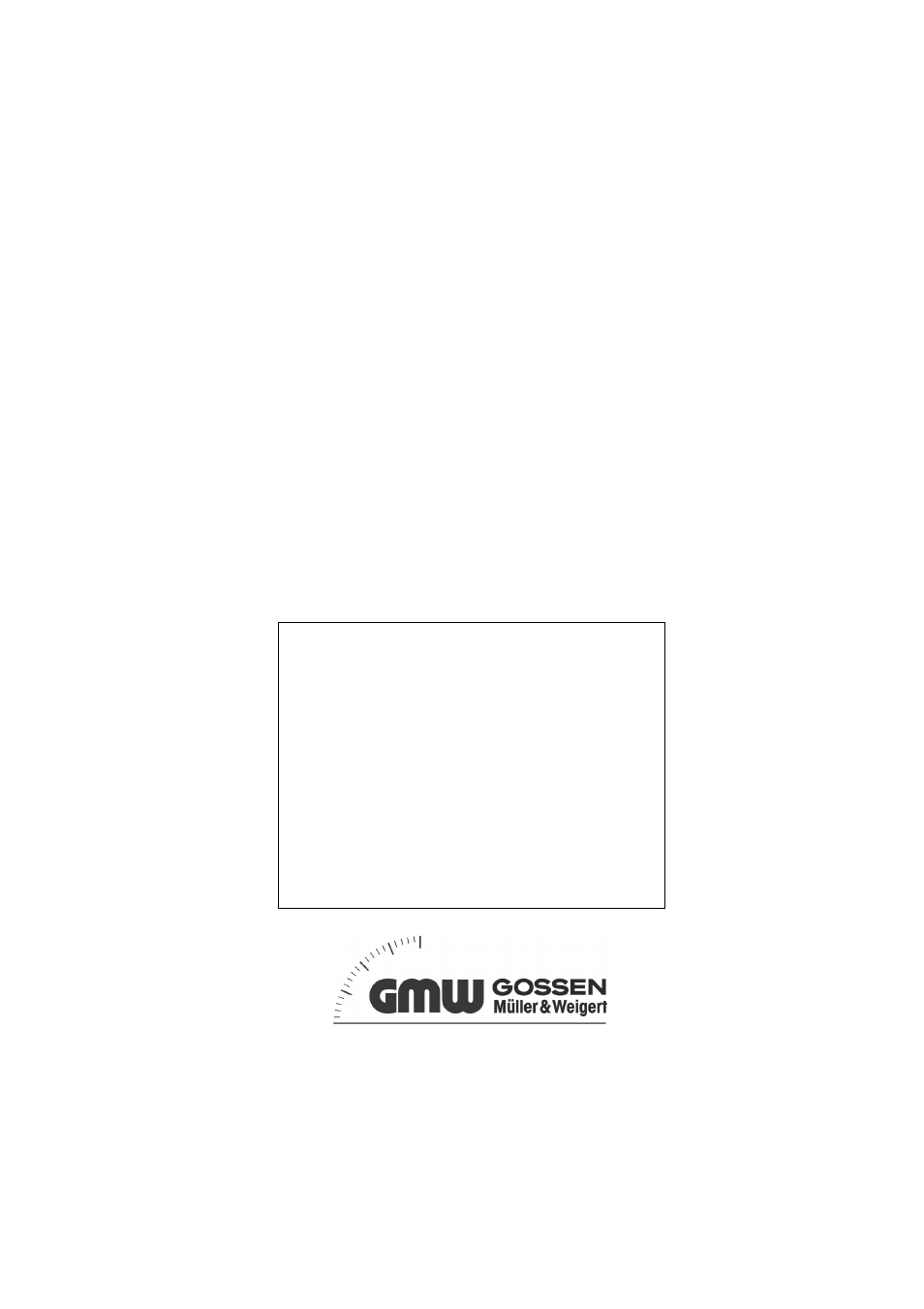 Gossen THERMAL GRAPHICS PRINTERS IPP 144 - 40 G User Manual | Page 64 / 64