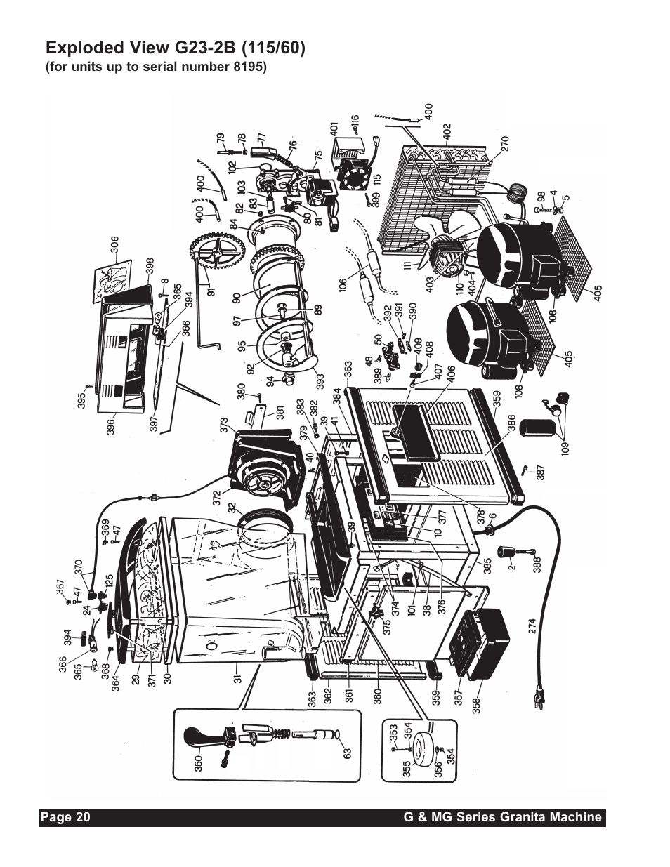 Grindmaster G23-2B User Manual | Page 20 / 36