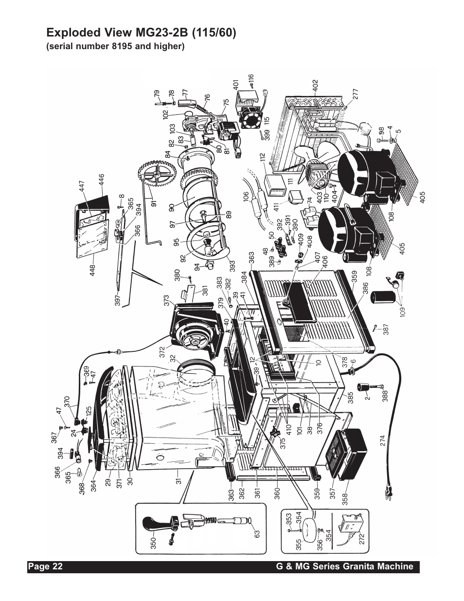 Grindmaster G23-2B User Manual | Page 22 / 36