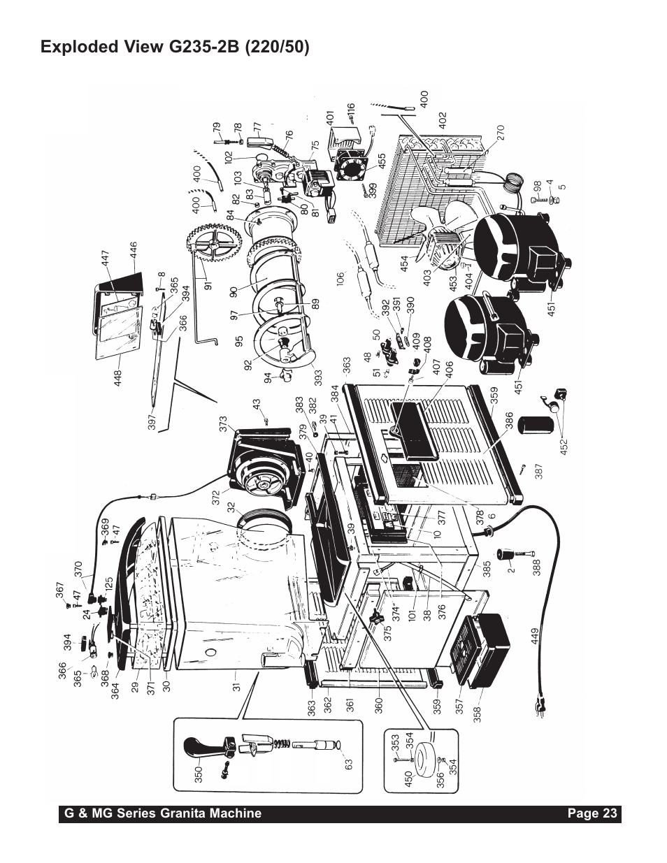 Grindmaster G23-2B User Manual | Page 23 / 36