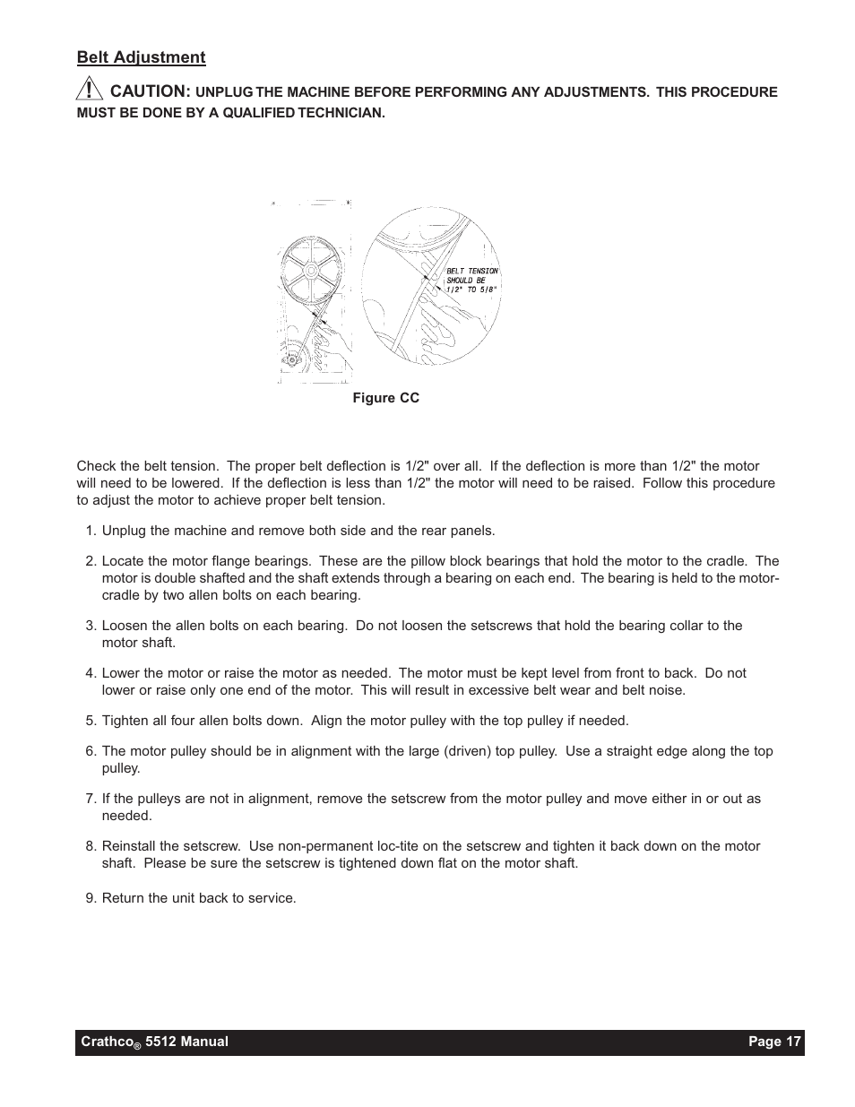 Grindmaster 5512 User Manual | Page 17 / 44