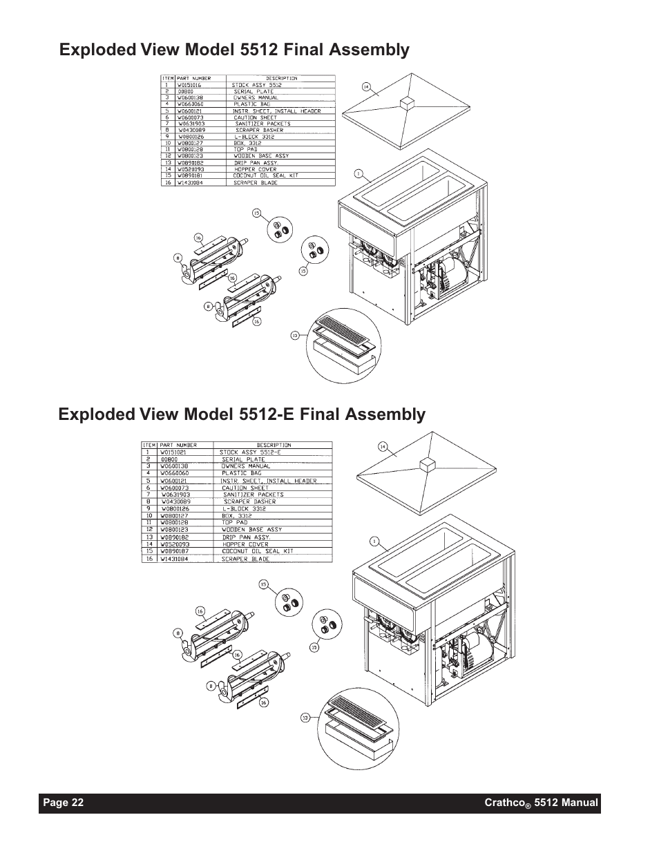 Grindmaster 5512 User Manual | Page 22 / 44