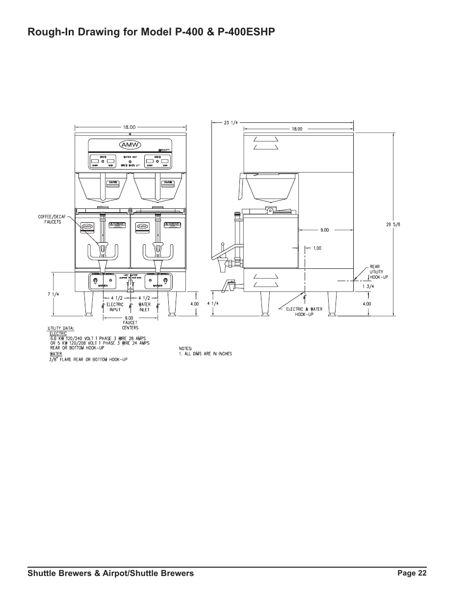 Grindmaster RAPS400E User Manual | Page 22 / 36