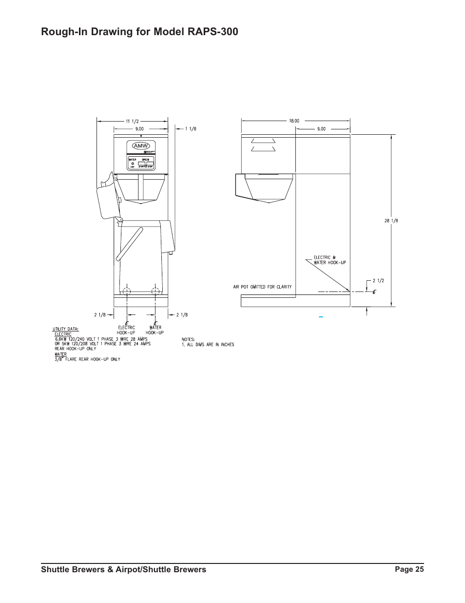 Grindmaster RAPS400E User Manual | Page 25 / 36