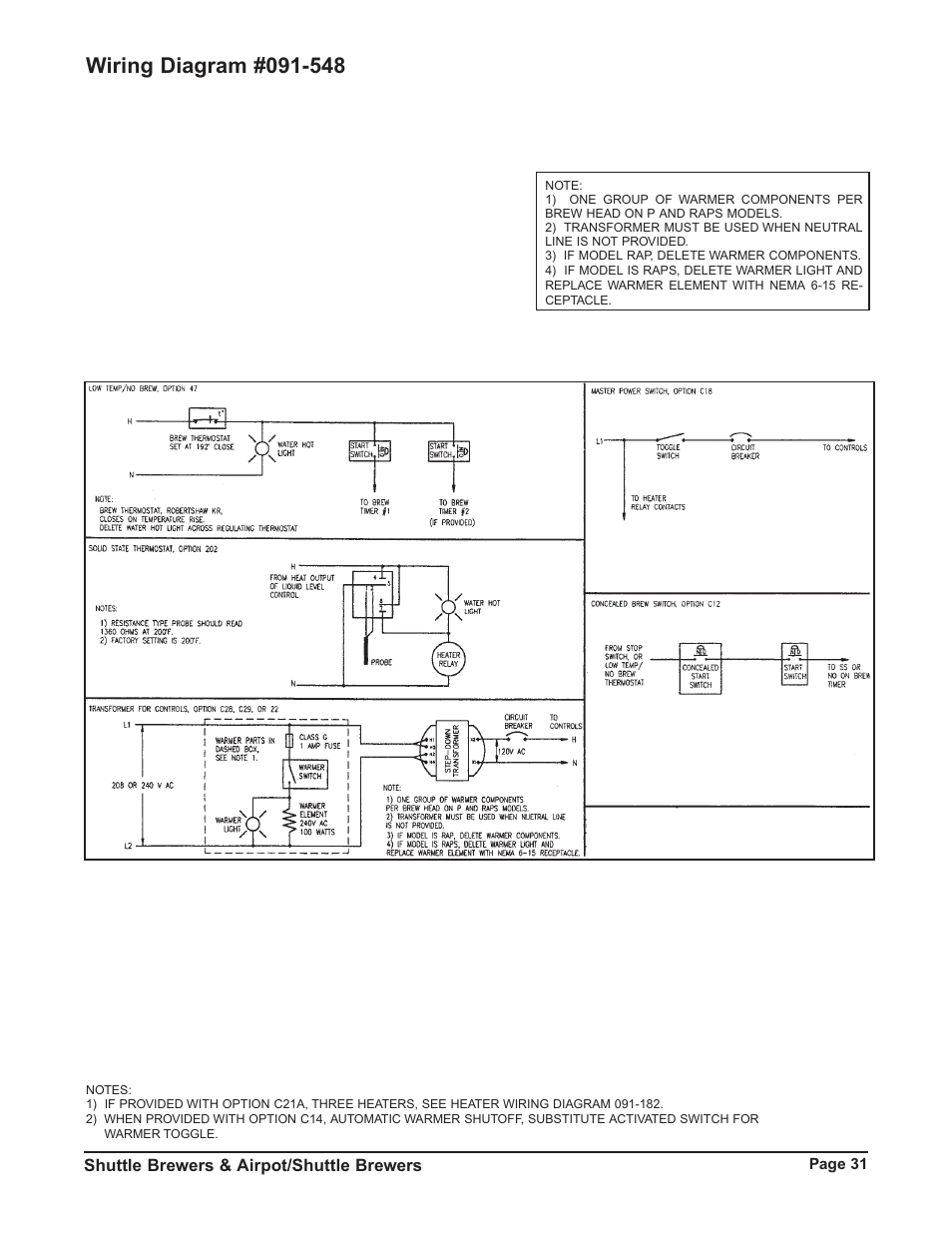 Grindmaster P400E User Manual | Page 31 / 36