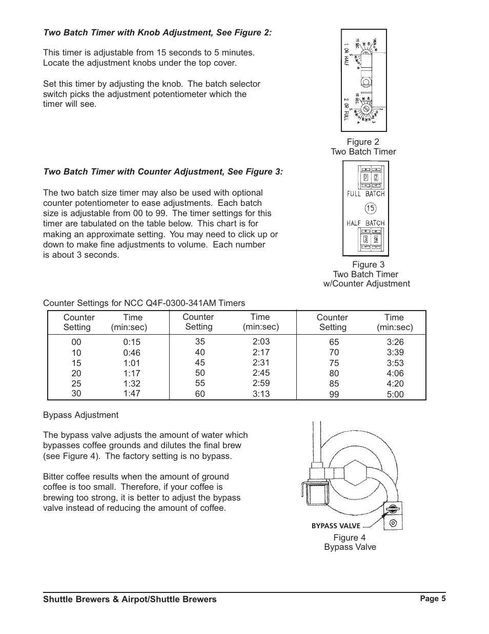 Grindmaster P400E User Manual | Page 5 / 36