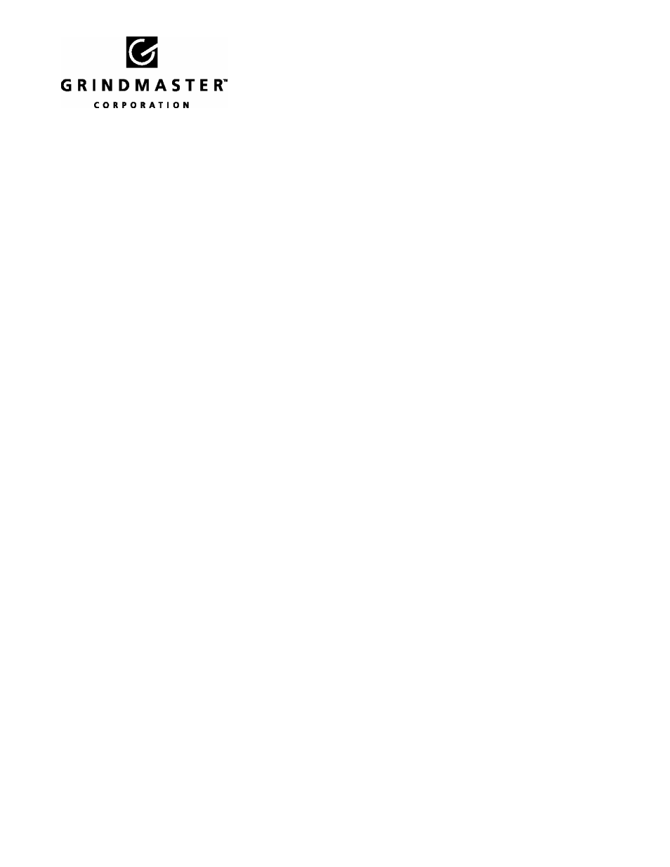 Grindmaster RAPS-430 User Manual | 12 pages
