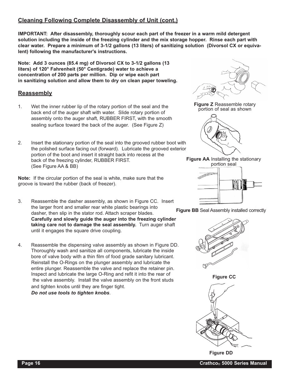 Grindmaster CRATHCO 5941 User Manual | Page 16 / 72