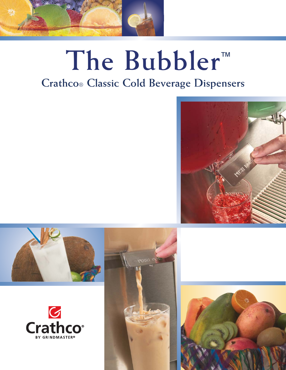 Grindmaster Crathco D15 User Manual | 6 pages