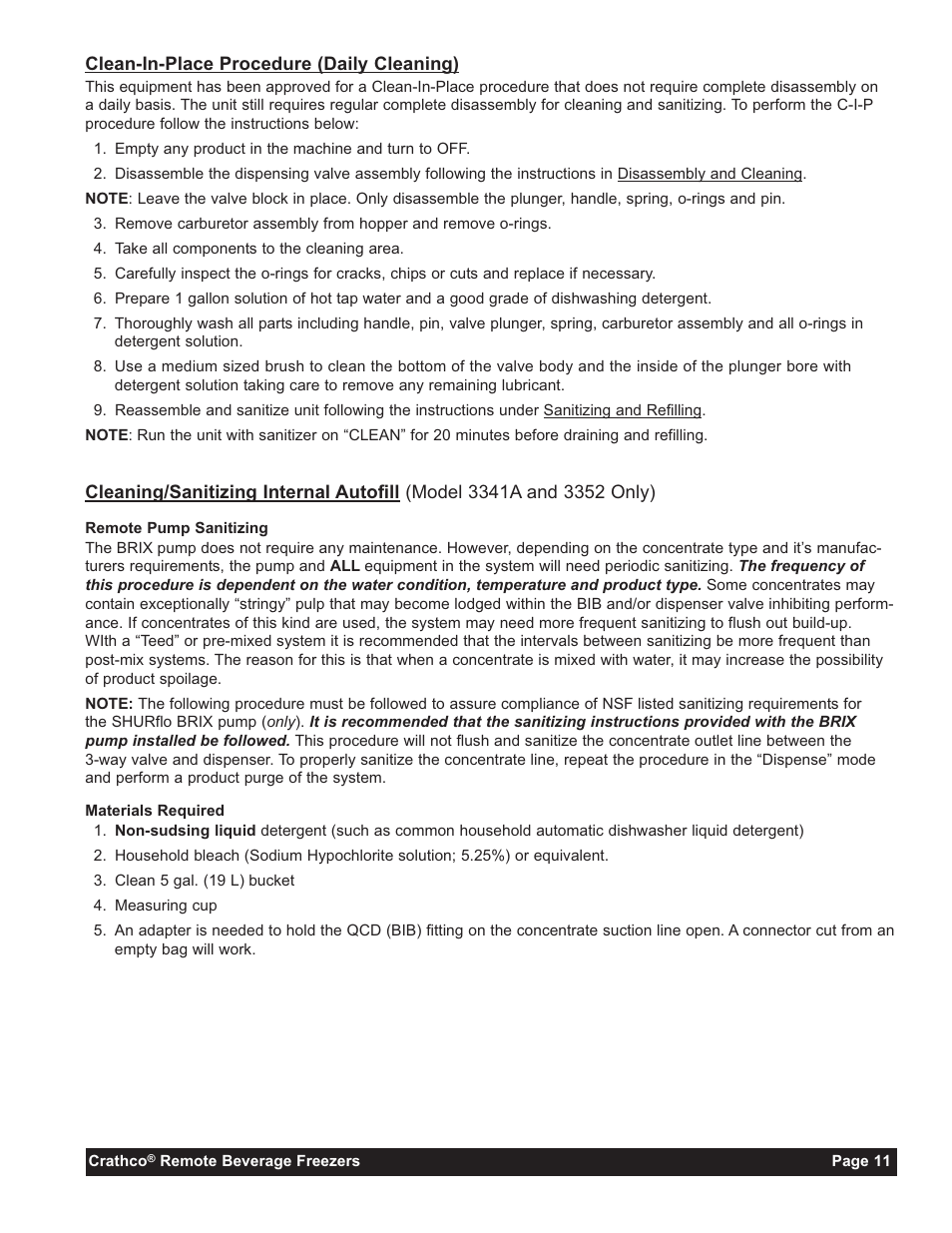 Grindmaster 3341A User Manual | Page 13 / 40