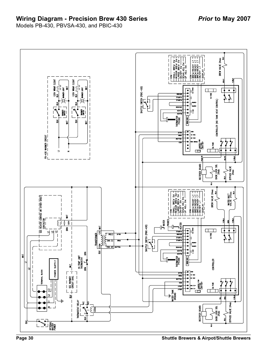 Grindmaster AM-344-04 User Manual | Page 30 / 40