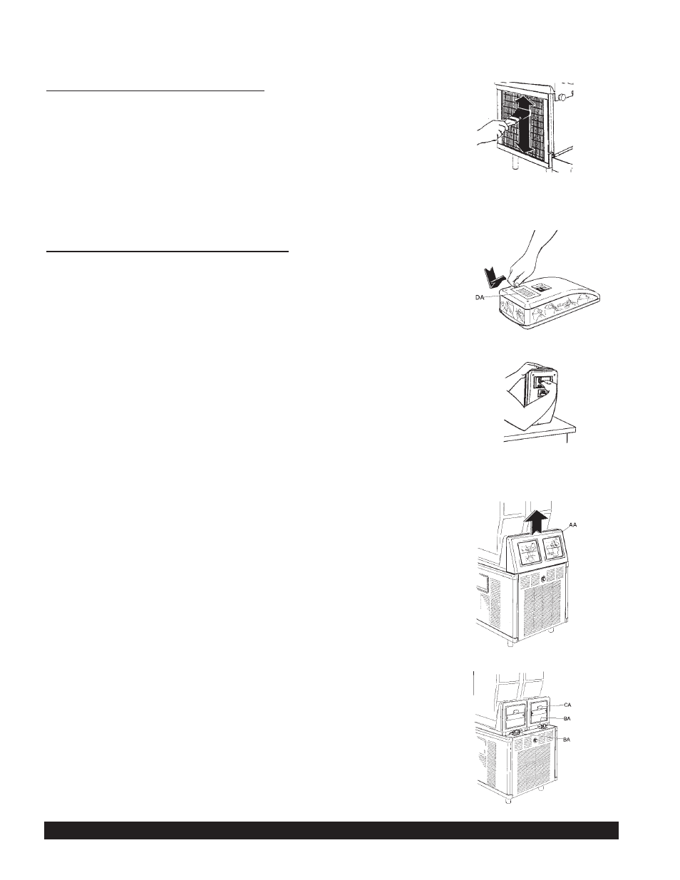 Maintenance (con’t) | Grindmaster G & MG Series User Manual | Page 12 / 36