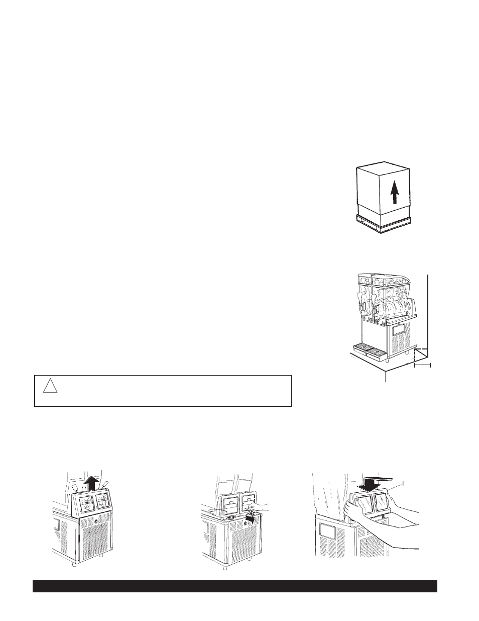 Introduction and warnings, Instructions for machine transport, Installation | Grindmaster G & MG Series User Manual | Page 2 / 36