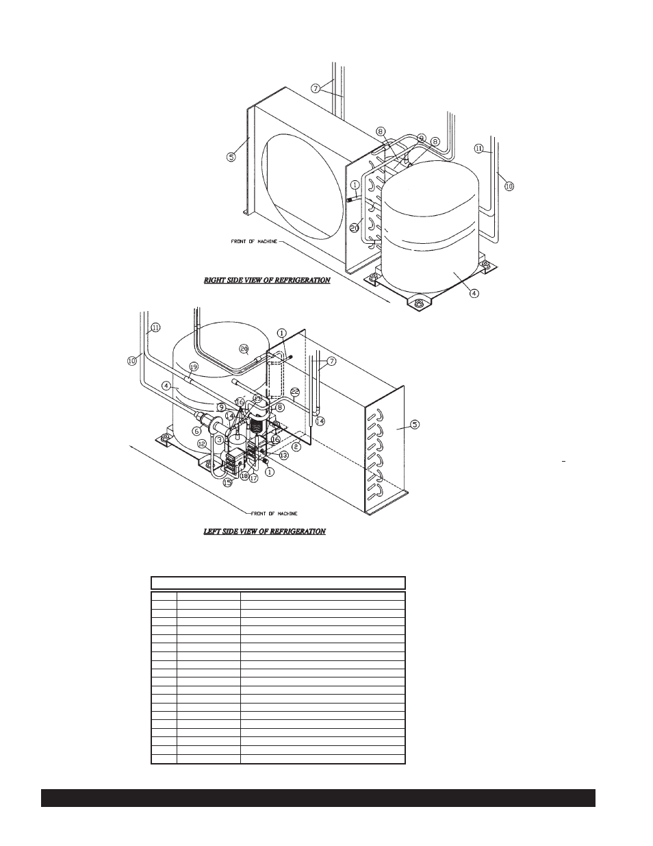 5311 base assembly refrigeration | Grindmaster 5511 User Manual | Page 28 / 44