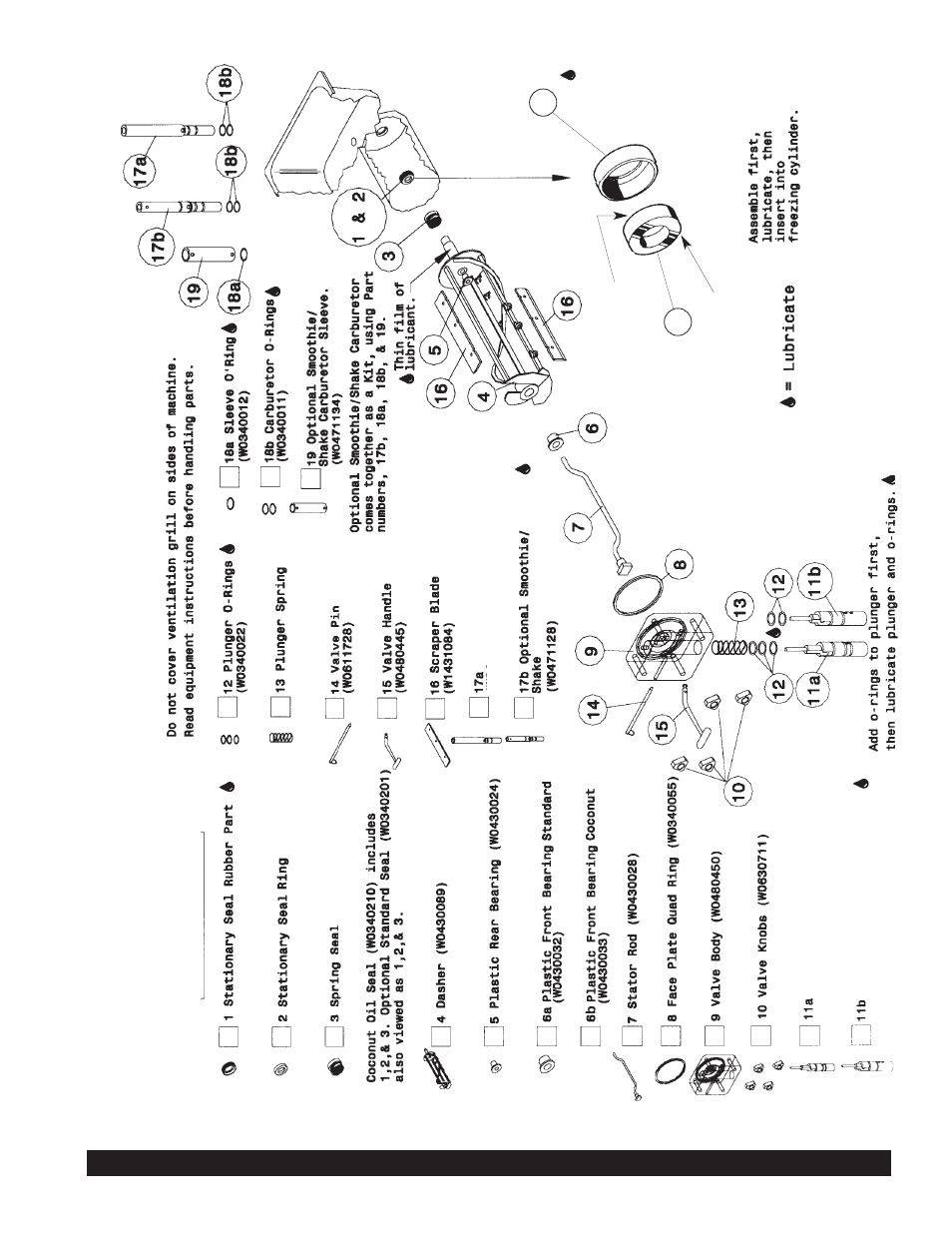 Cra thco ma chine assembl y check list | Grindmaster 5511 User Manual | Page 31 / 44
