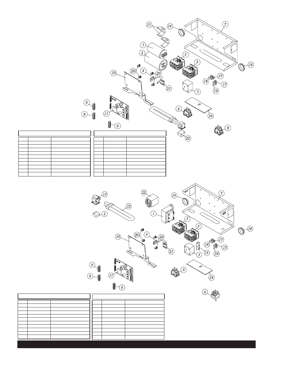 5511 electrical box, 5311 electrical box | Grindmaster 5511 User Manual | Page 36 / 44