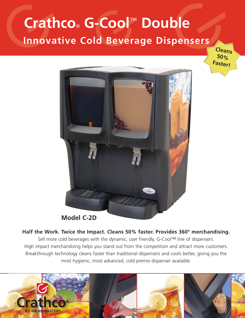 Grindmaster G-Cool C-2D User Manual | 2 pages