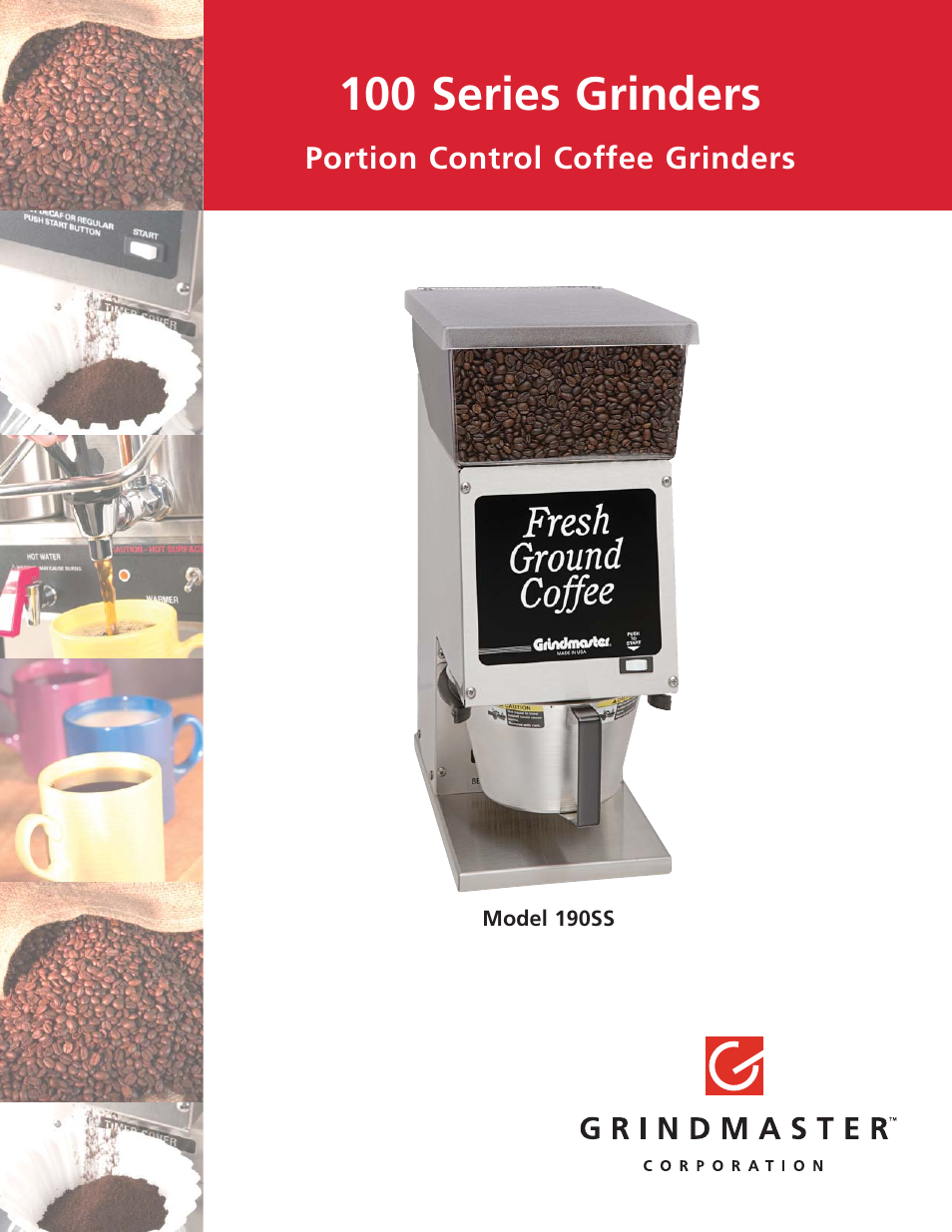 Grindmaster 190SS User Manual | 2 pages