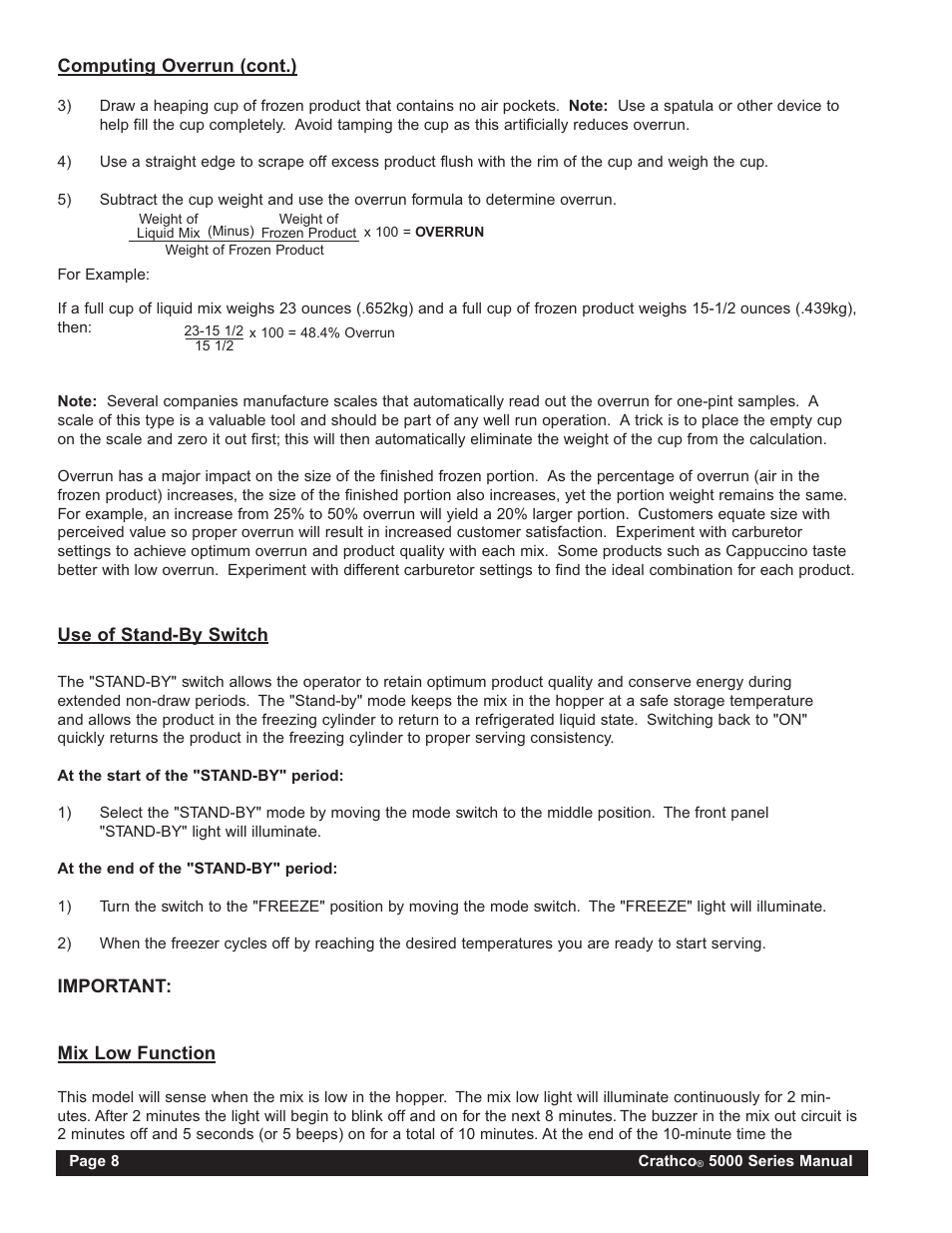 Grindmaster 5311 User Manual | Page 8 / 52