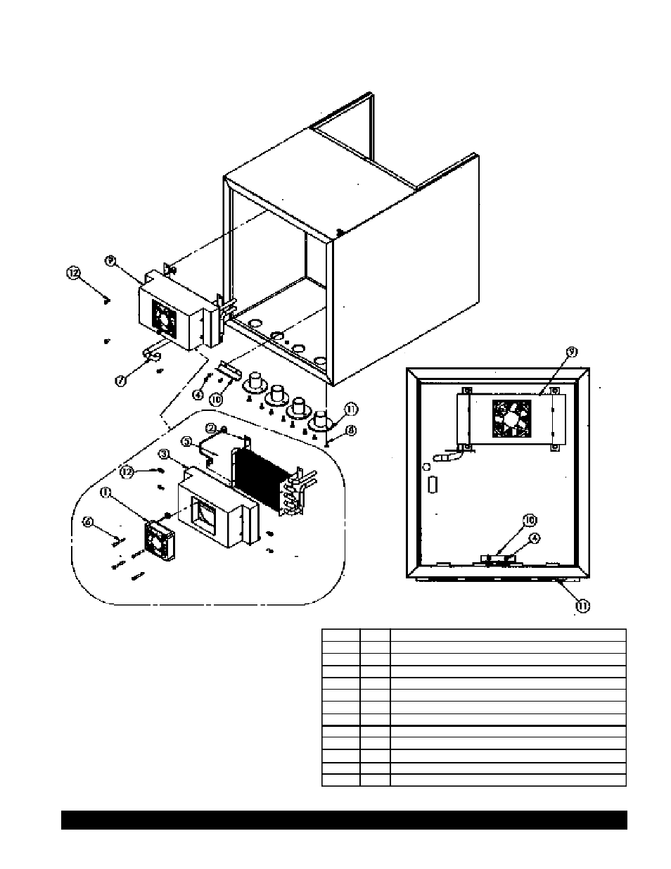 Upper cabinet exploded view | Grindmaster PM45-B User Manual | Page 22 / 26