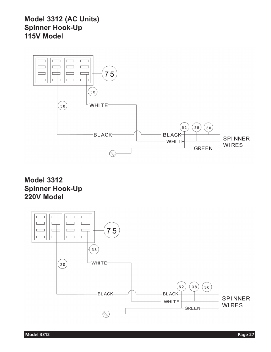 Grindmaster 3312 User Manual | Page 29 / 36