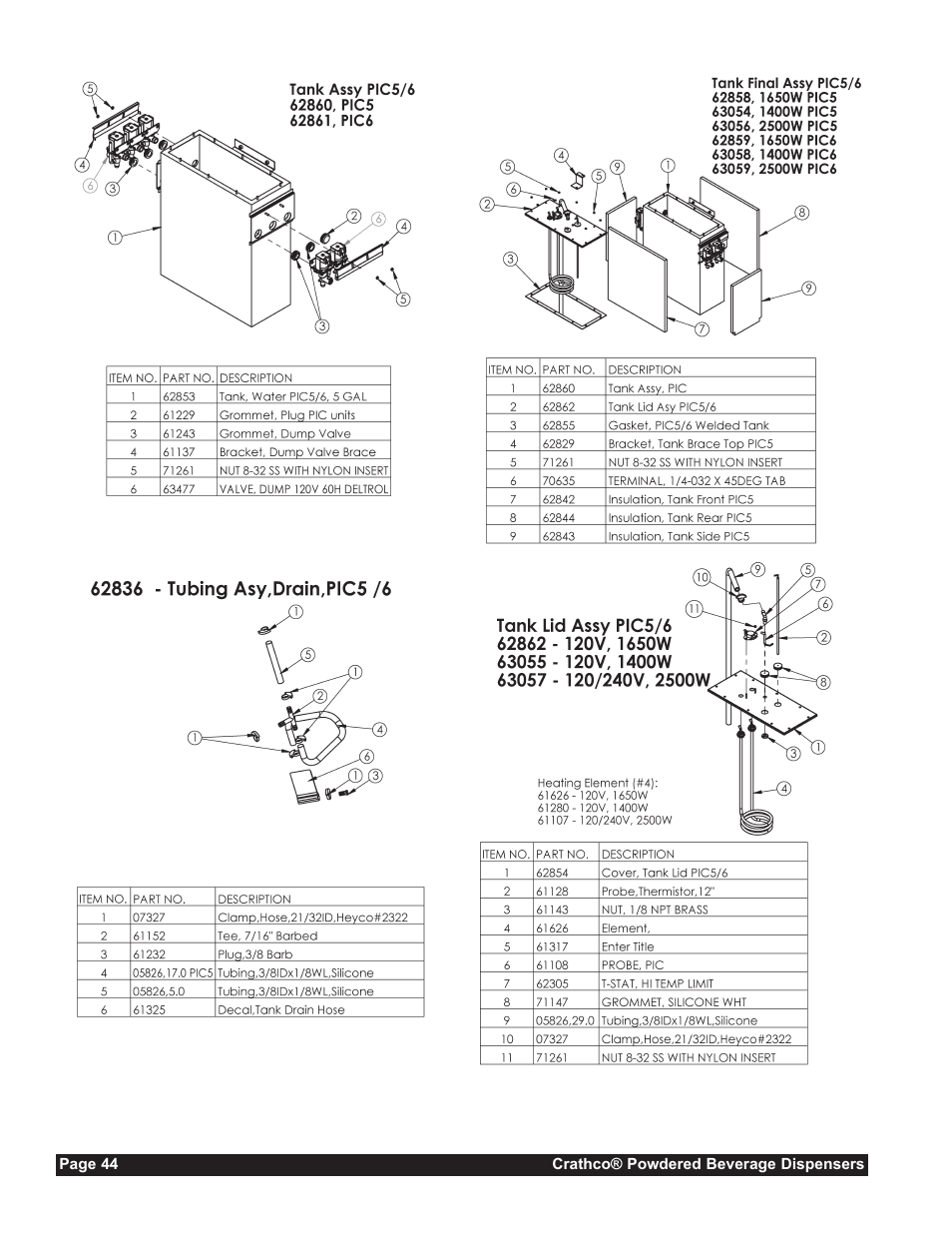 Grindmaster CC-302-20 User Manual | Page 44 / 68