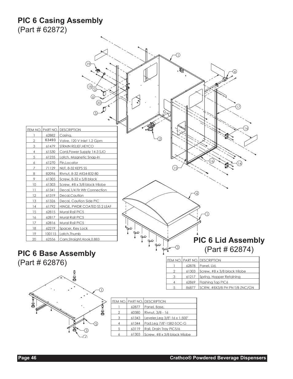 Grindmaster CC-302-20 User Manual | Page 46 / 68