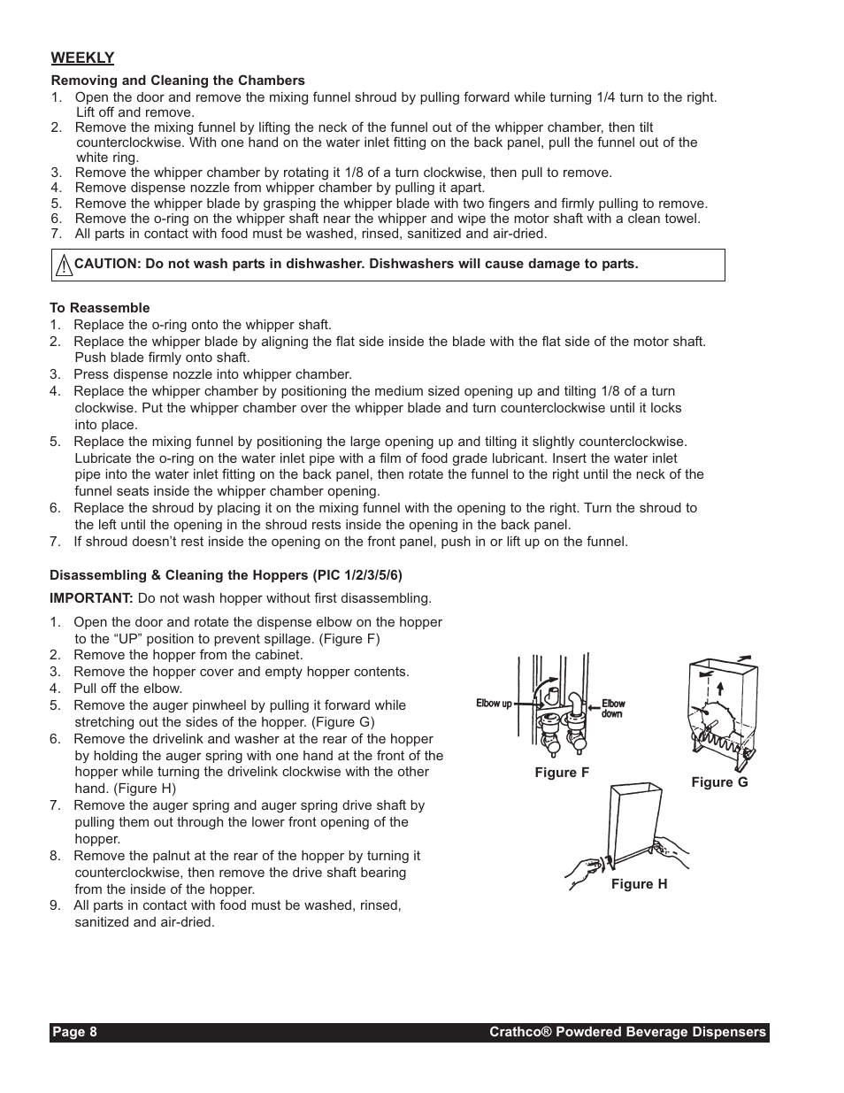 Grindmaster CC-302-20 User Manual | Page 8 / 68