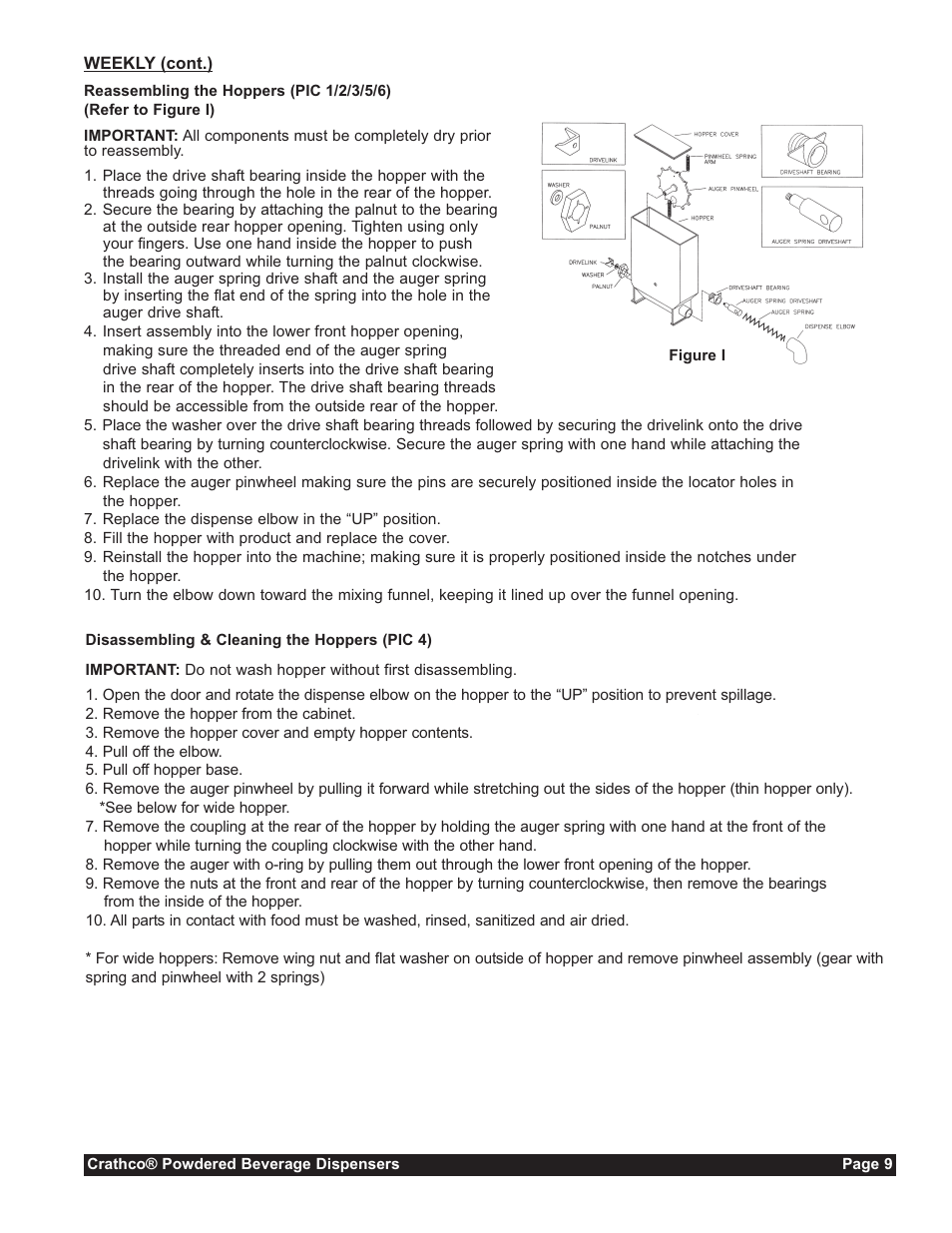 Grindmaster CC-302-20 User Manual | Page 9 / 68