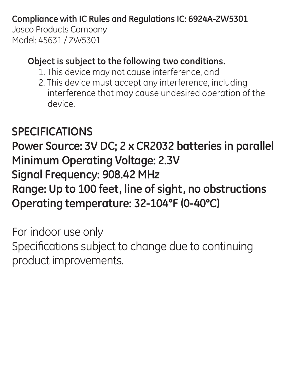 GE 45631 GE Z-Wave Wireless Keypad Controller User Manual | Page 17 / 20